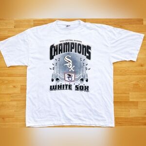 3XL Vintage Y2K Chicago White Sox white t-shirt men's plus size from True Fan